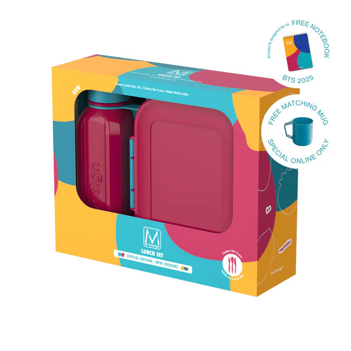 Fresco2 2.1 ml Lunch Box Set + Free Mug