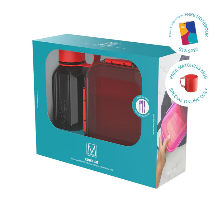 Fresco 1.6 ml Lunch Box Set + Free Mug