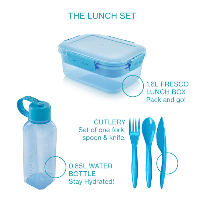 Fresco 1.6 ml Lunch Box Set + Free Mug