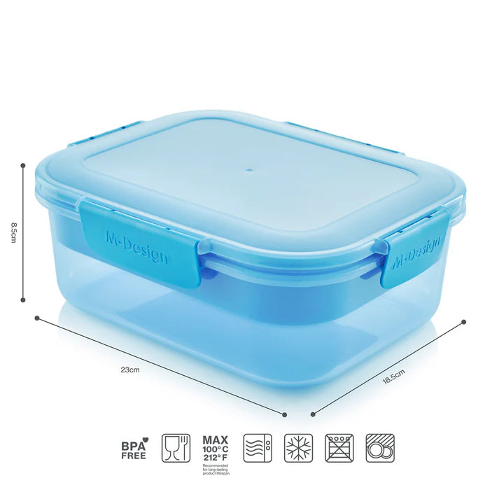 Lunch Box Fresco By Mdesign 2.1 Liters
