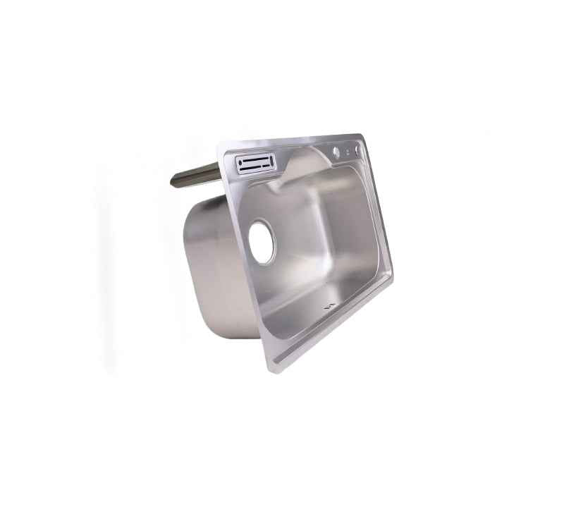 Sifin Steel kitchen sink stainless steel 80x50cms