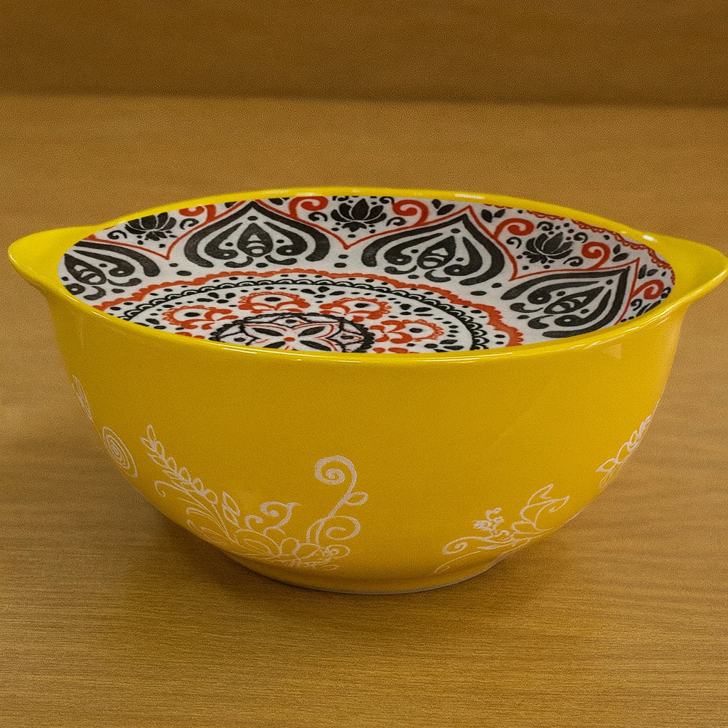 Arabic Colorful Porcelain Bowl 20cm