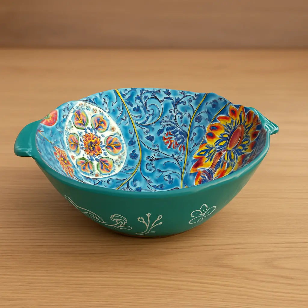 Colorful Porcelain Bowl 20cm