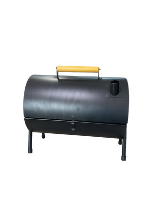 Double Charcoal BBQ Grill with Dual Cooking Zones