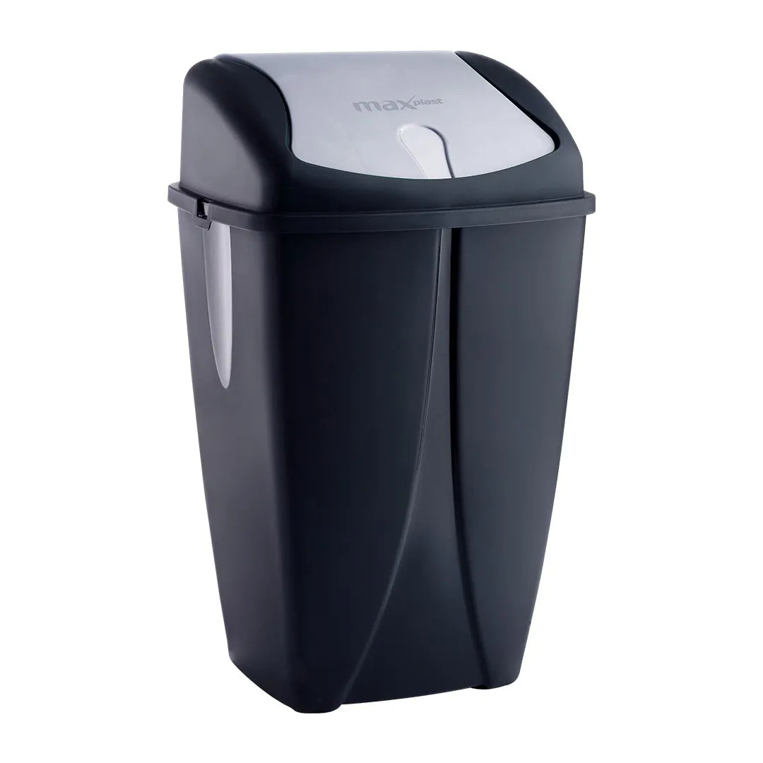 Max Plast - 10L Swing Lid Trash Bin