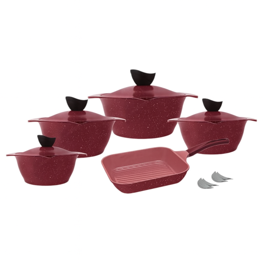 Master Flower Design 4 Pots & Grill By El Zanouki