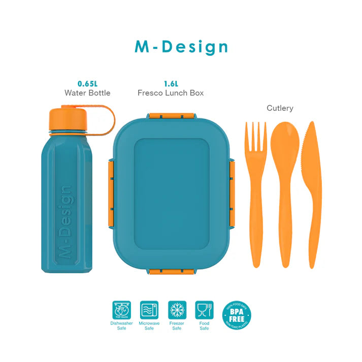 Fresco2 2.1 ml Lunch Box Set + Free Mug