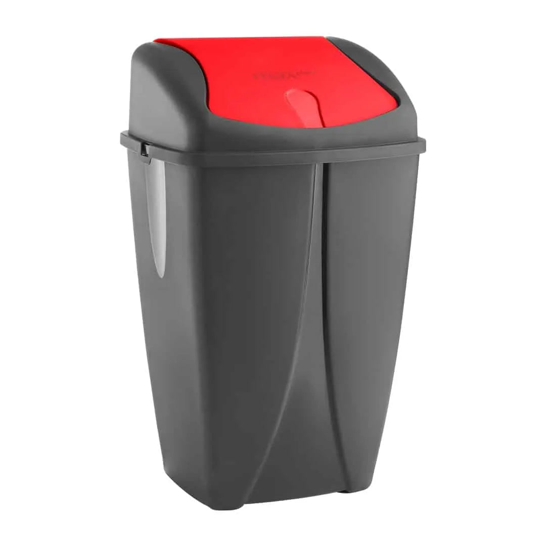 Max Plast - 10L Swing Lid Trash Bin