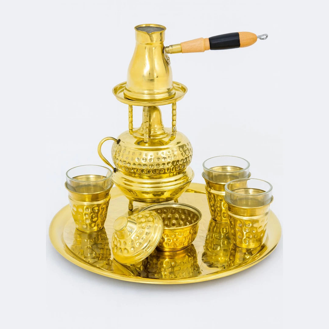 Ahmose Copper Coffee Set