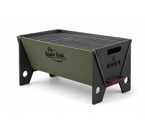 Charcoal BBQ Grill – Galvanized Steel for Home & Camping - Kitchanova
