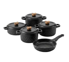 El Zenouki Crown Titanium Cook Set 9 pieces