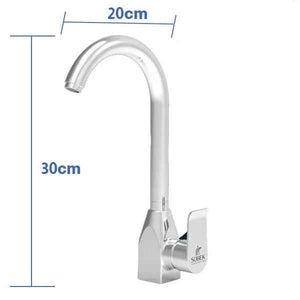 SOBEK General Plus Sink Mixer with Movable Spout & Hand Mixer