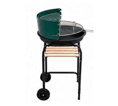 Metallink Charcoal Grill With 2 Side Shelves