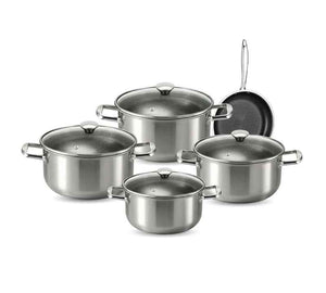 Prime Stainless Cooking Set 9 Pcs – El Zanouki - Kitchanova