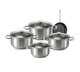 Prime Stainless Steel Cooking Set Of 9 Pcs