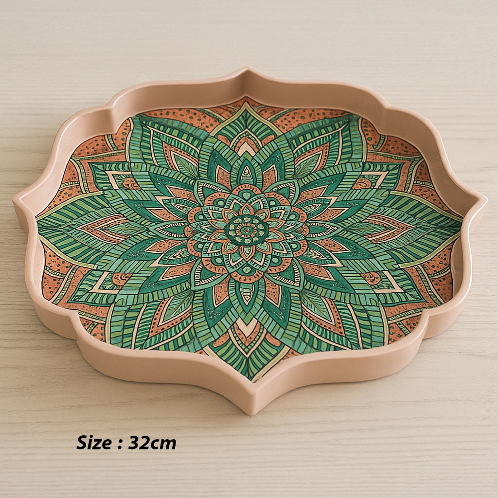 Zigzag Melamine Trays