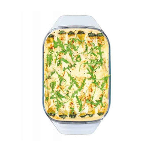 Pyrex Optimum Set of 3 Rectangular Glass Roasters – 2L, 3L & 4L