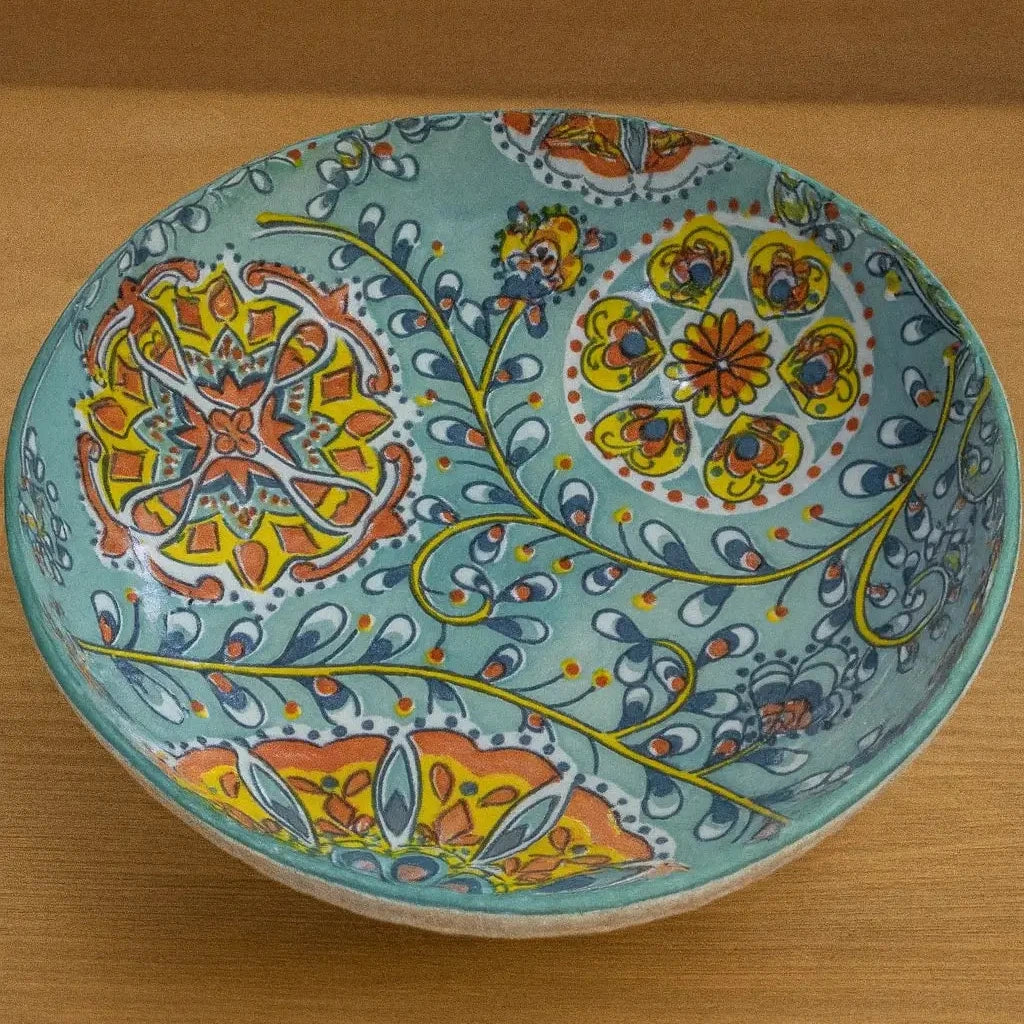 Indiana Colorful Porcelain Bowl 23 cm