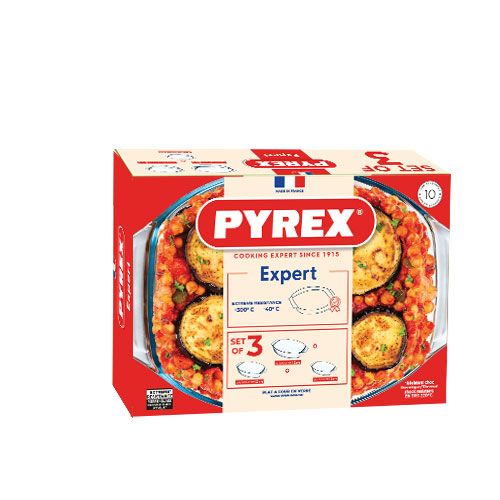 Pyrex - Set Of 3 - Expert