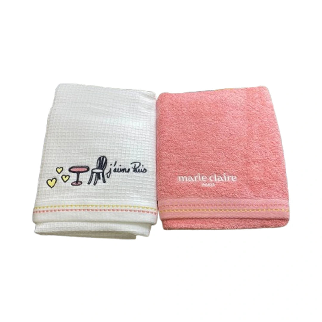 Marie Claire Set Of 2 Kitchen Towels 50 X 50