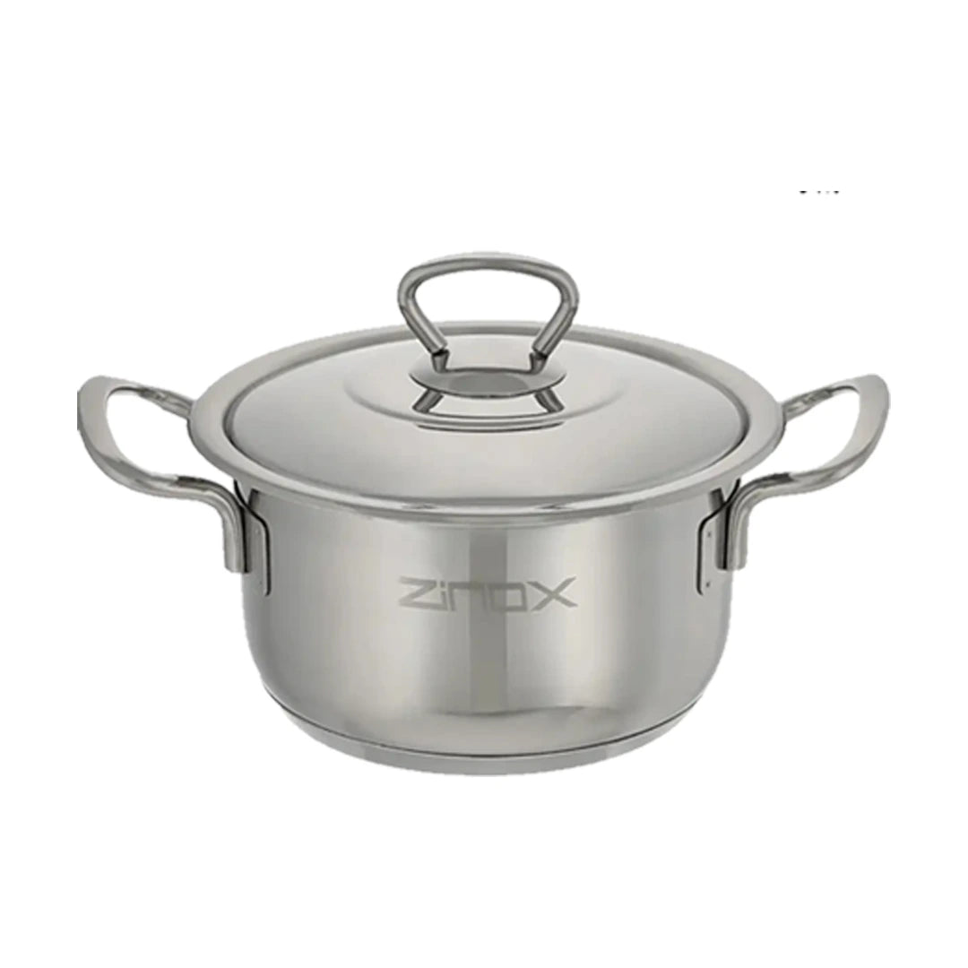 Zinox Classic Set Of 10 Pcs Stainless Pots (18/10 - 304)
