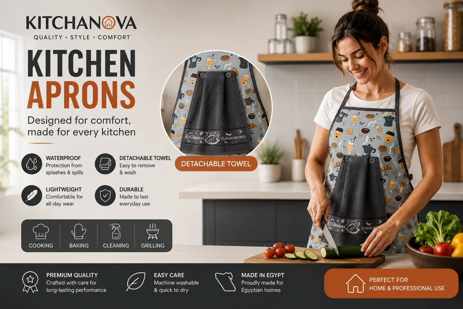 Towels & Aprons - Kitchanova