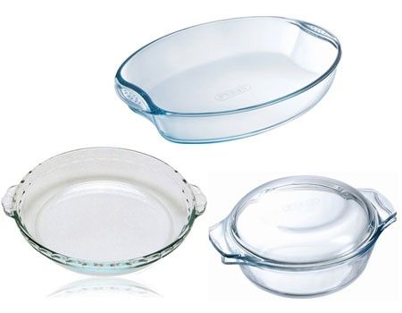 Pyrex - طقم 4 قطع - حلة & آرب & كيك