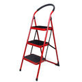 3 Steps Metal Ladder - Wide Step