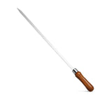 Metallink Wooden Handles Straight Skewers (1 pcs) - Kitchanova