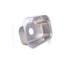 Sifin Steel Kitchen Sink 75x45cm Stainless Steel with Soap Dispenser - Kitchanova