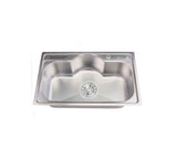 Sifin Steel kitchen sink stainless steel 80x50cms