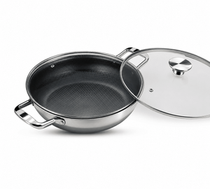 Prime Stainless Egg Plate 20 cm with Glass Lid – El Zanouki - Kitchanova