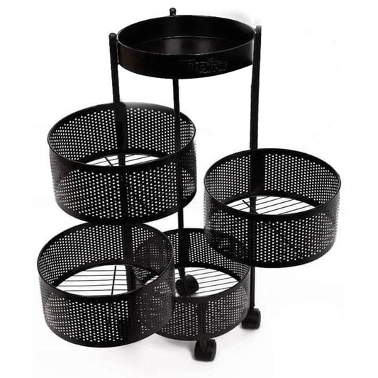 5 Tiers Circular Vegetables Organizer - Kitchanova