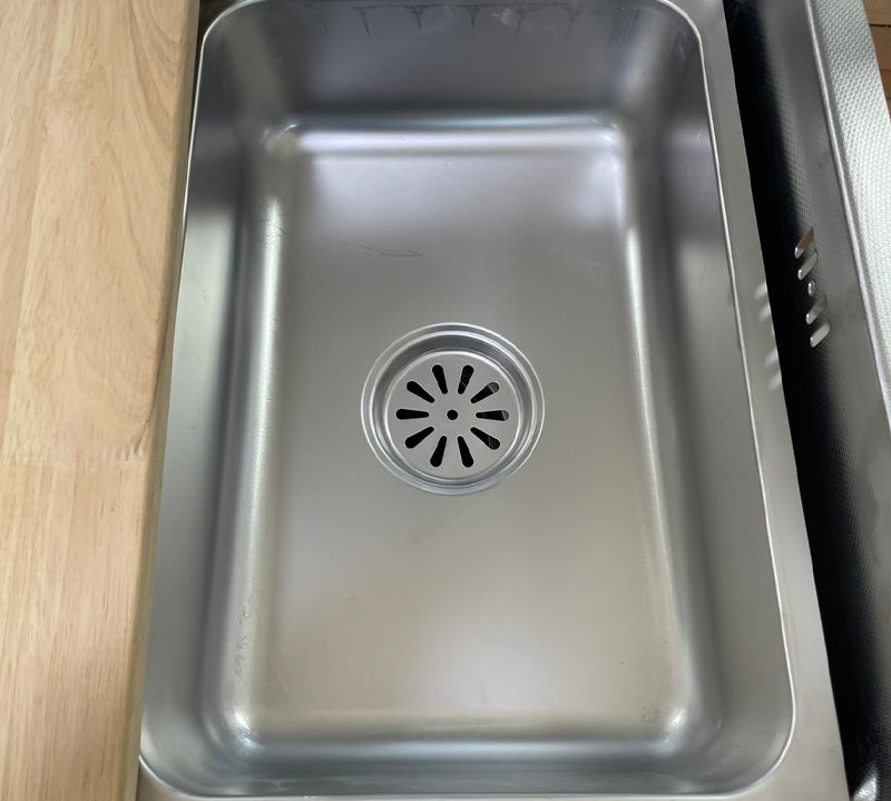 Sifin Steel Kitchen Sink 78 cm | Stainless Steel with Nano Ceramic Coating