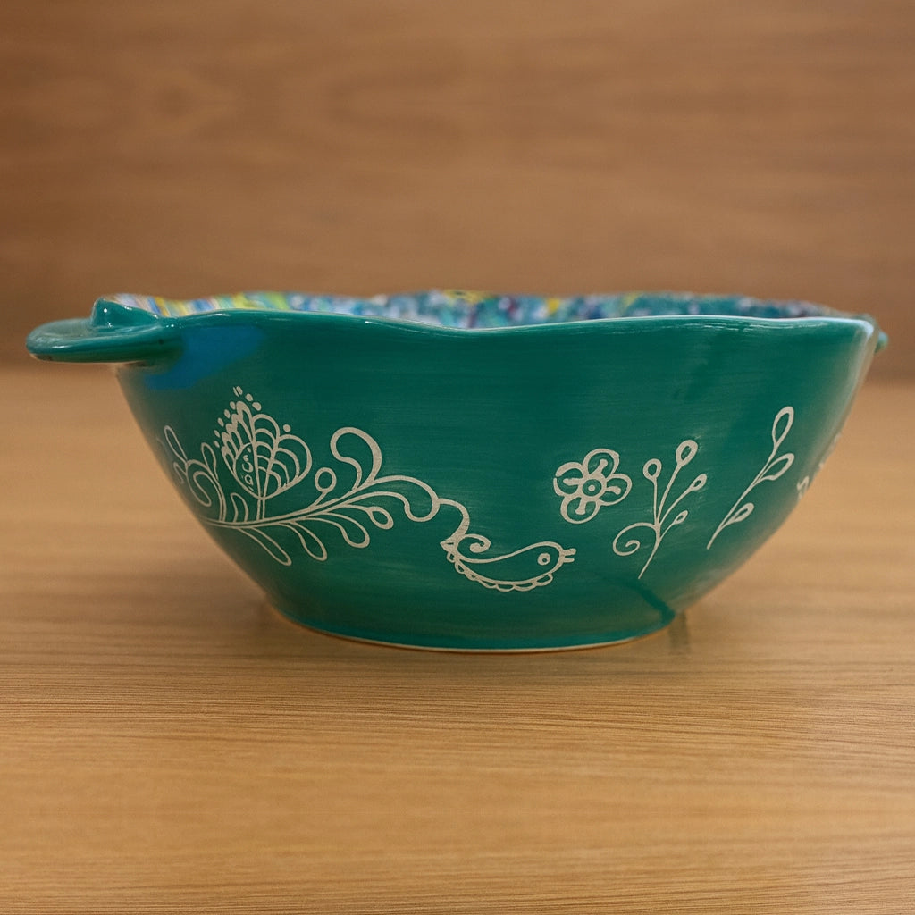 Colorful Porcelain Bowl 20cm