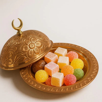 Pure Copper Tamreya With Lid