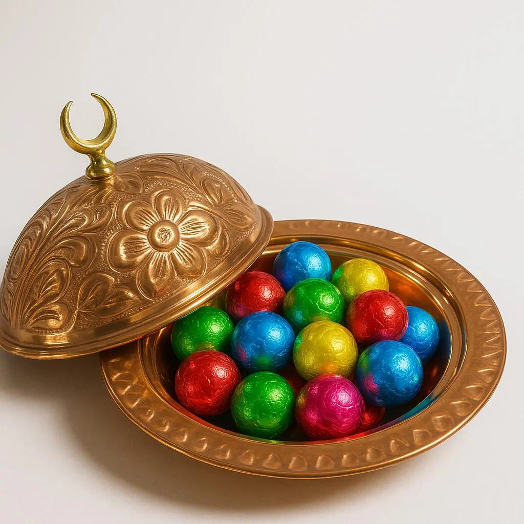 Pure Copper Tamreya With Lid