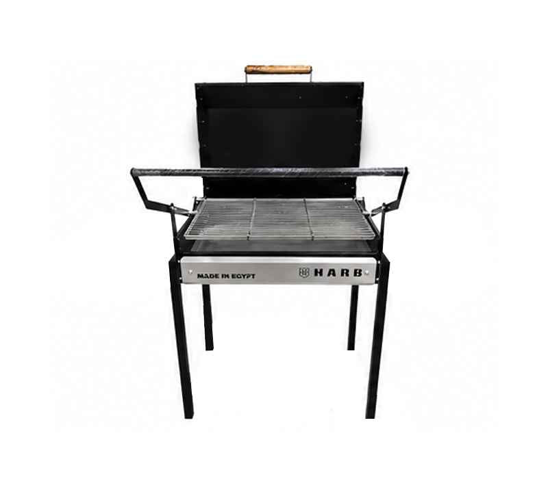 Super Grill Active Premium Charcoal BBQ Grill with Rotating Grill Tray