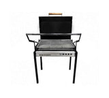 Super Grill Active Premium Charcoal BBQ Grill with Rotating Grill Tray