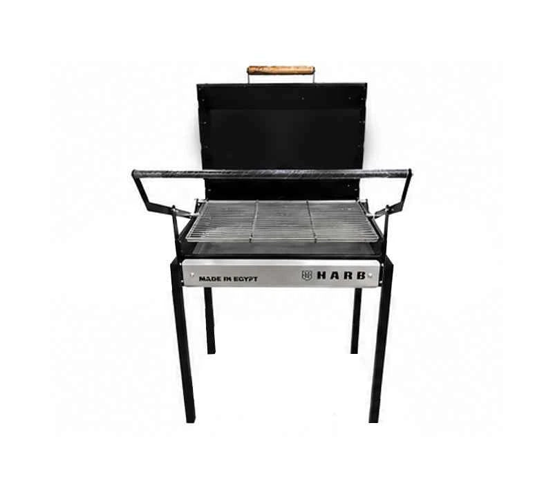 Super Grill Active Premium Charcoal BBQ Grill with Rotating Grill Tray