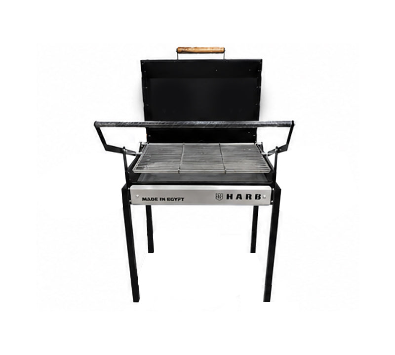 Super Grill Active Premium Charcoal BBQ Grill with Rotating Grill Tray
