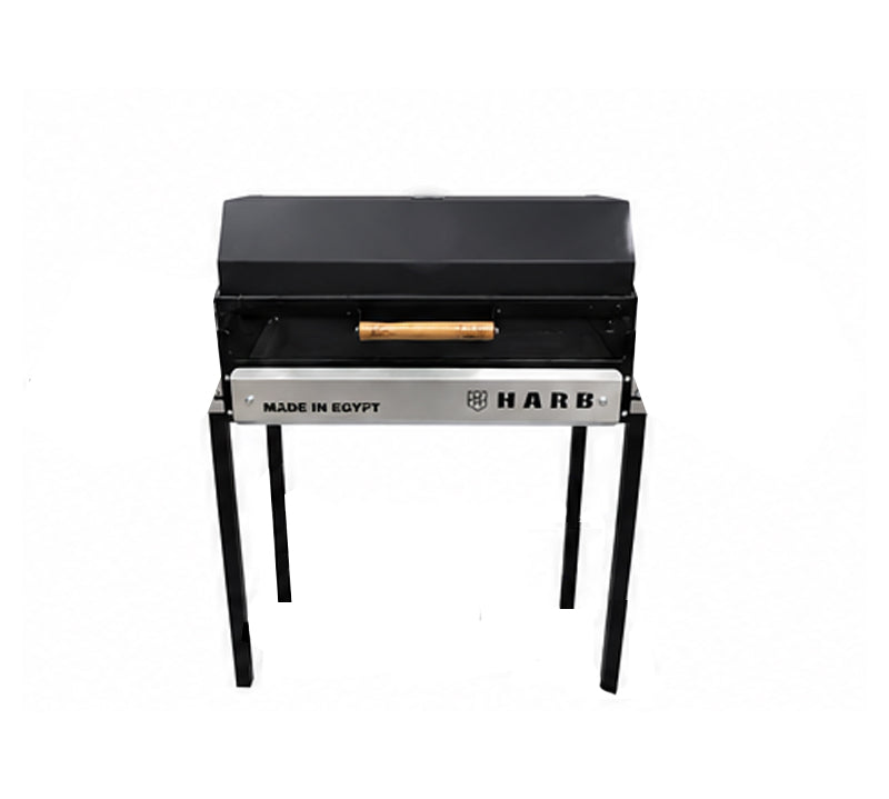 Super Grill Active Premium Charcoal BBQ Grill with Rotating Grill Tray