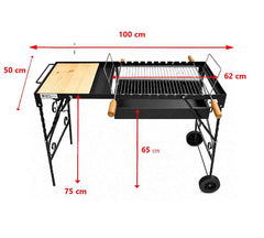 Metallink Charcoal grill With Ferforge Table