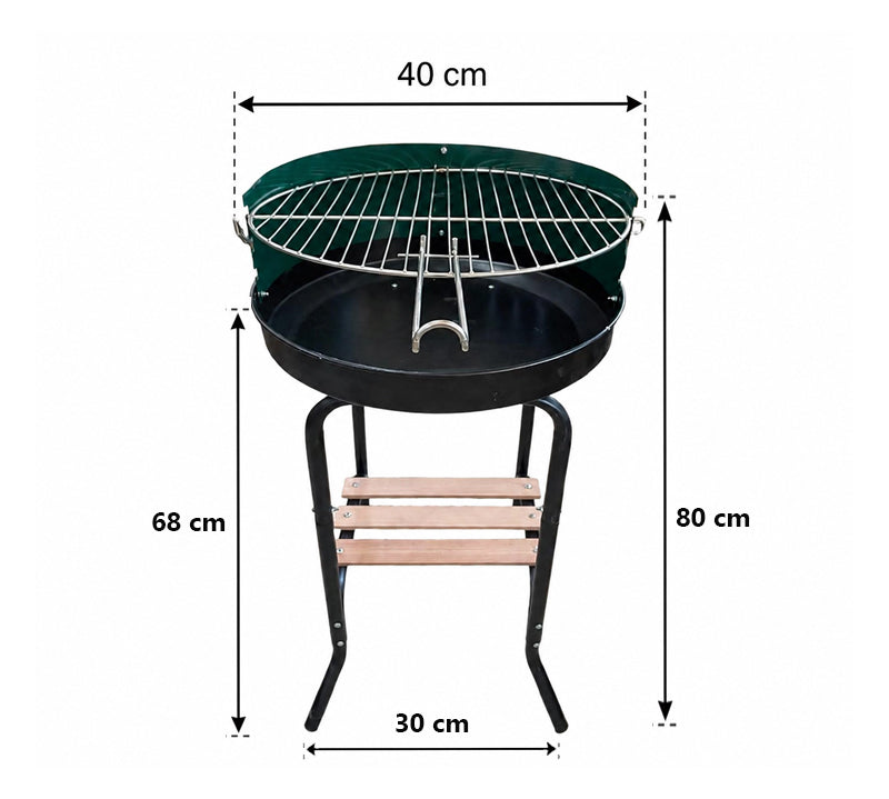 Metalink Round Charcoal Grill