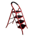 4 Steps Metal Ladder - Wide Step