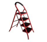 4 Steps Metal Ladder - Wide Step
