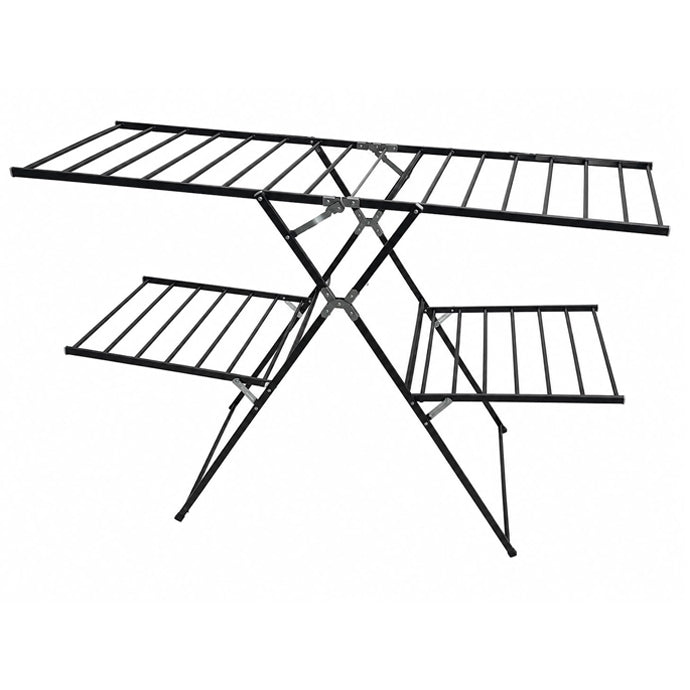 Hayel Double Laundry Rack with Foldable Wings – Made in Egypt