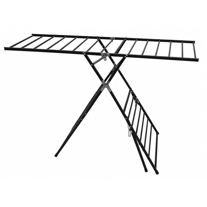 Hayel Double Laundry Rack with Foldable Wings – Made in Egypt