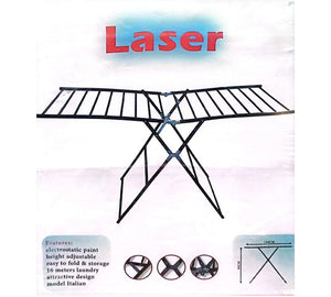 Hayel Single Laundry Rack with 18 Drying Bars – Made in Egypt - Kitchanova