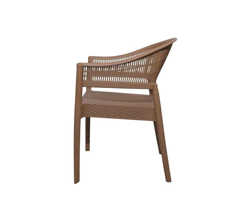 Trust Plast Marsilia Rattan Chair for Indoor & Outdoor Use - Kitchanova